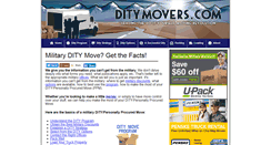 Desktop Screenshot of ditymovers.com